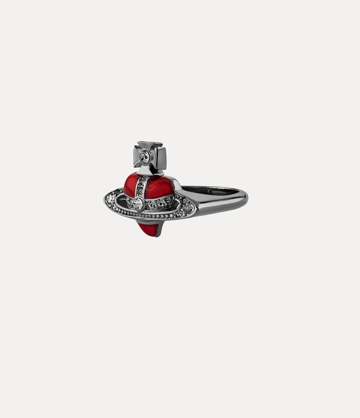 Vivienne Westwood NEW DIAMANTE HEART RING